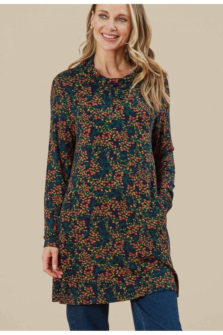 CORRIE TUNIC | COL=WINDSOR WINE