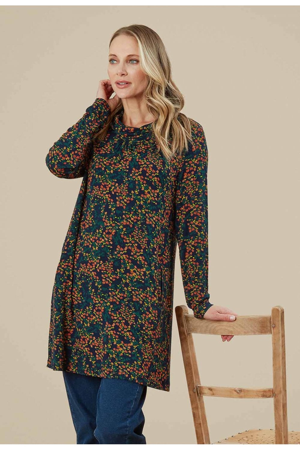 CORRIE TUNIC | COL=WINDSOR WINE