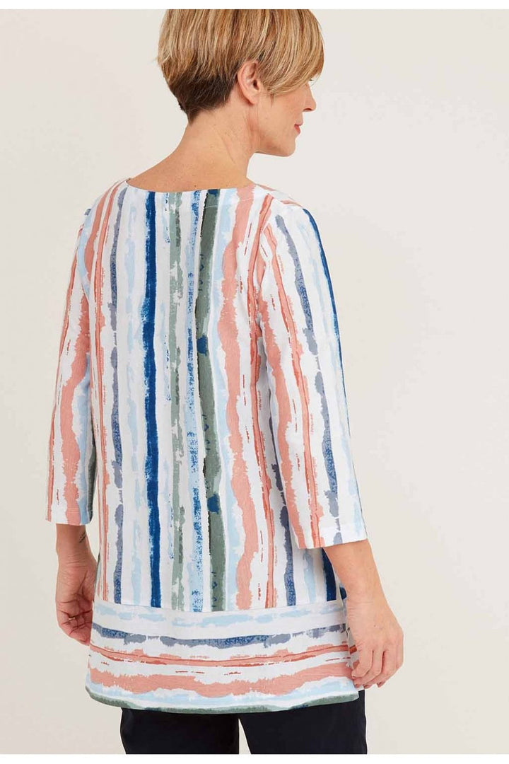 CREST TUNIC WHITBY STRIPE | COL=MULTI