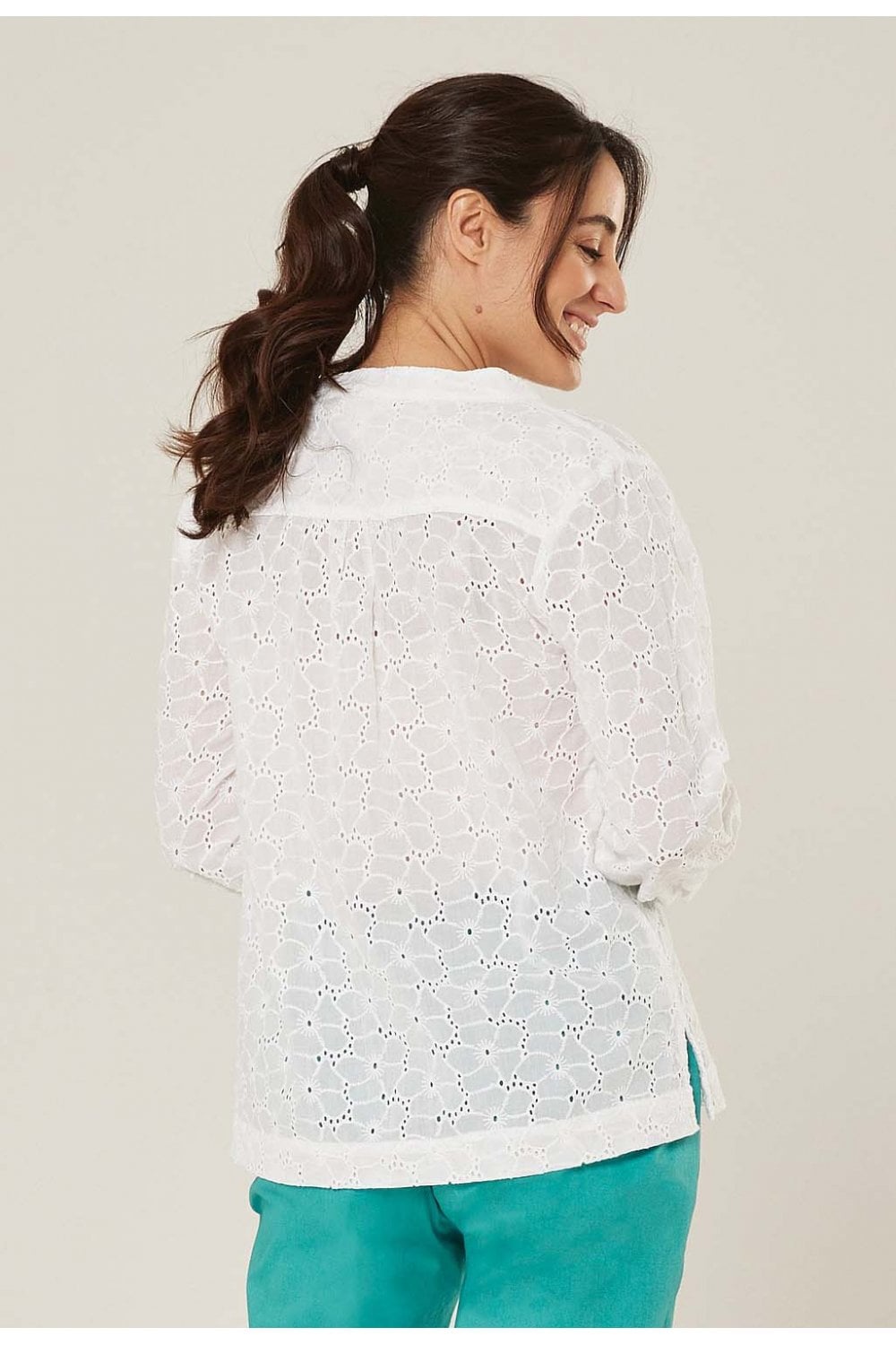 DAHLIA BLOUSE | COL=WHITE