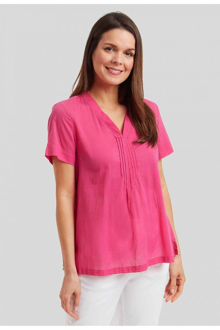 DEBBIE TOP | COL=BRIGHT PINK
