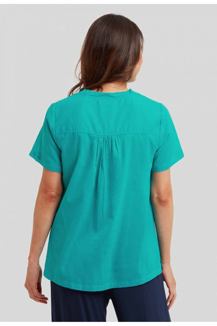 DEBBIE TOP | COL=DEEP TURQ
