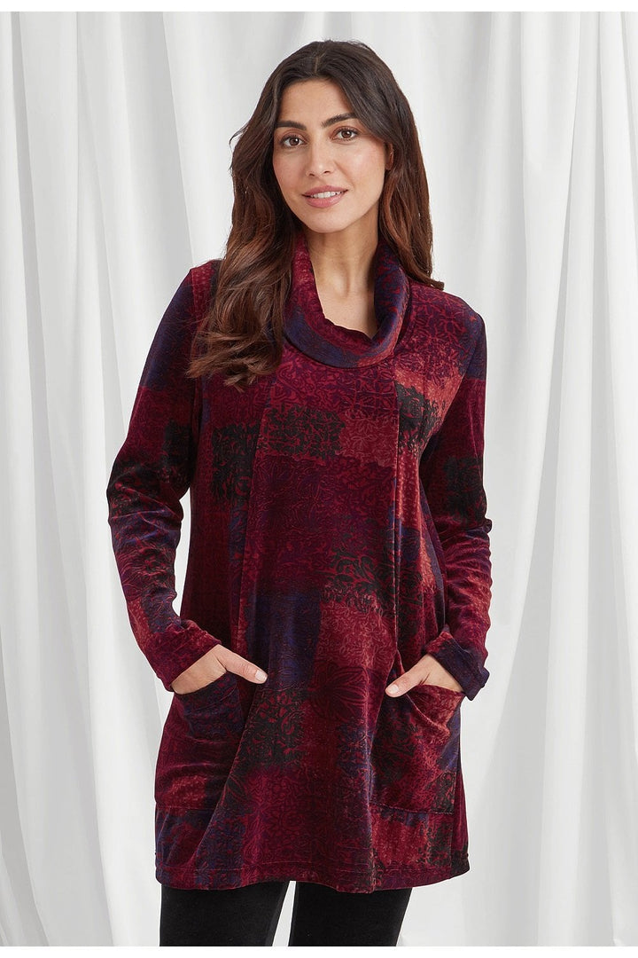DITA TUNIC | COL=PLUM