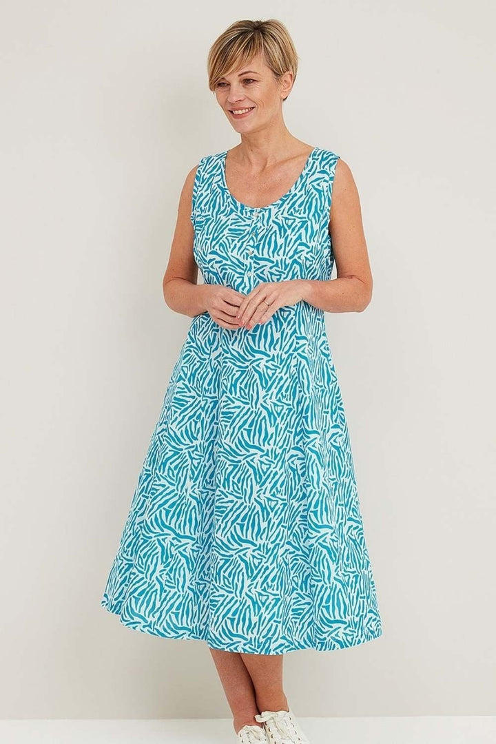 EDNAL DRESS | COL=AQUA