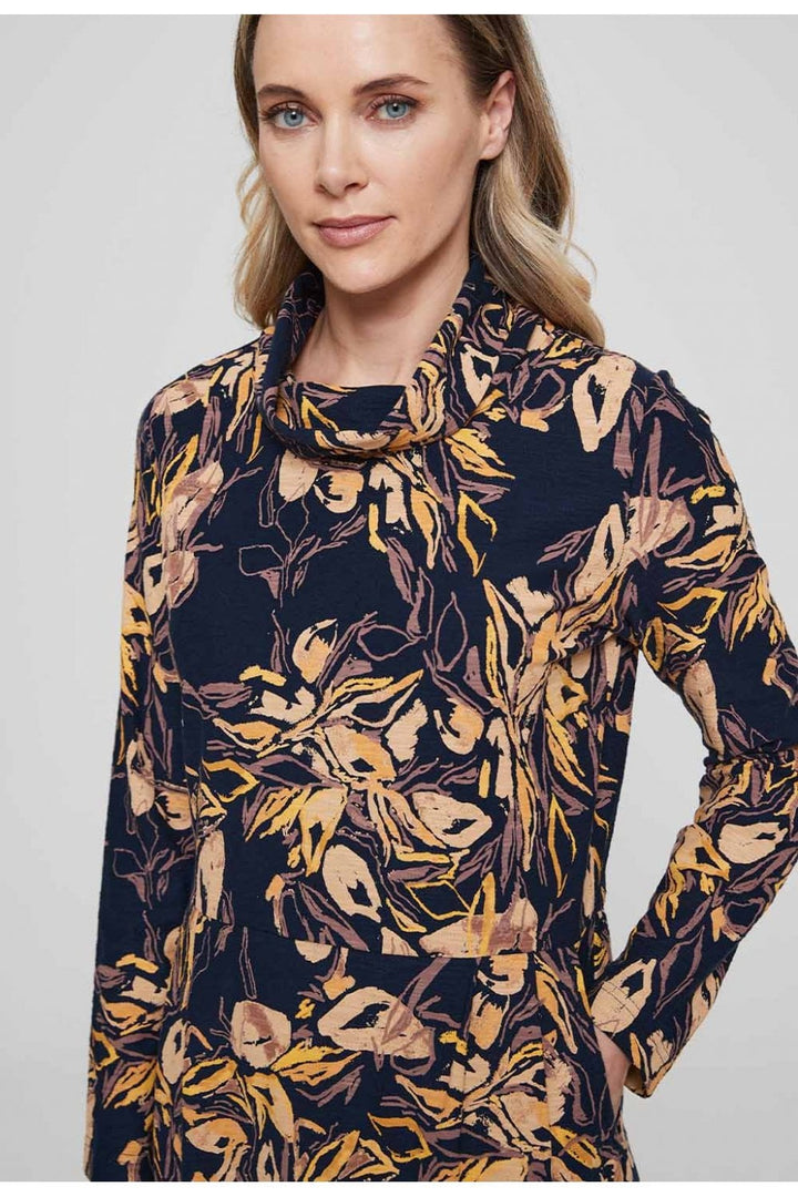 ELIANA DRESS | COL=NAVY