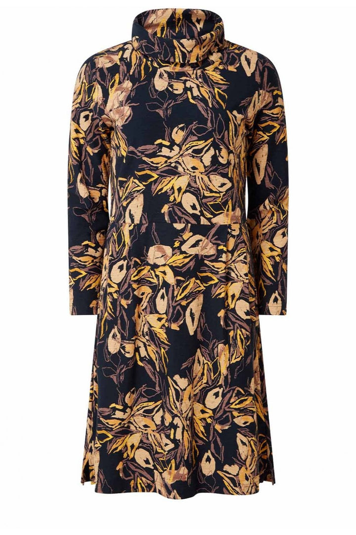 ELIANA DRESS | COL=NAVY