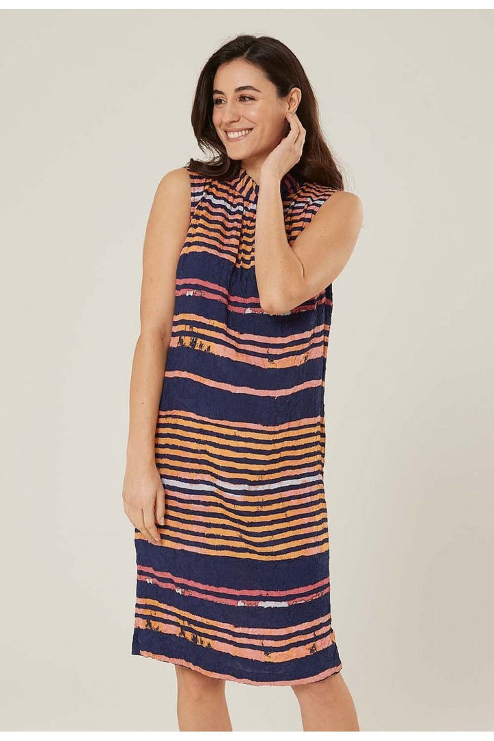 ELLA DRESS | COL=NAVY