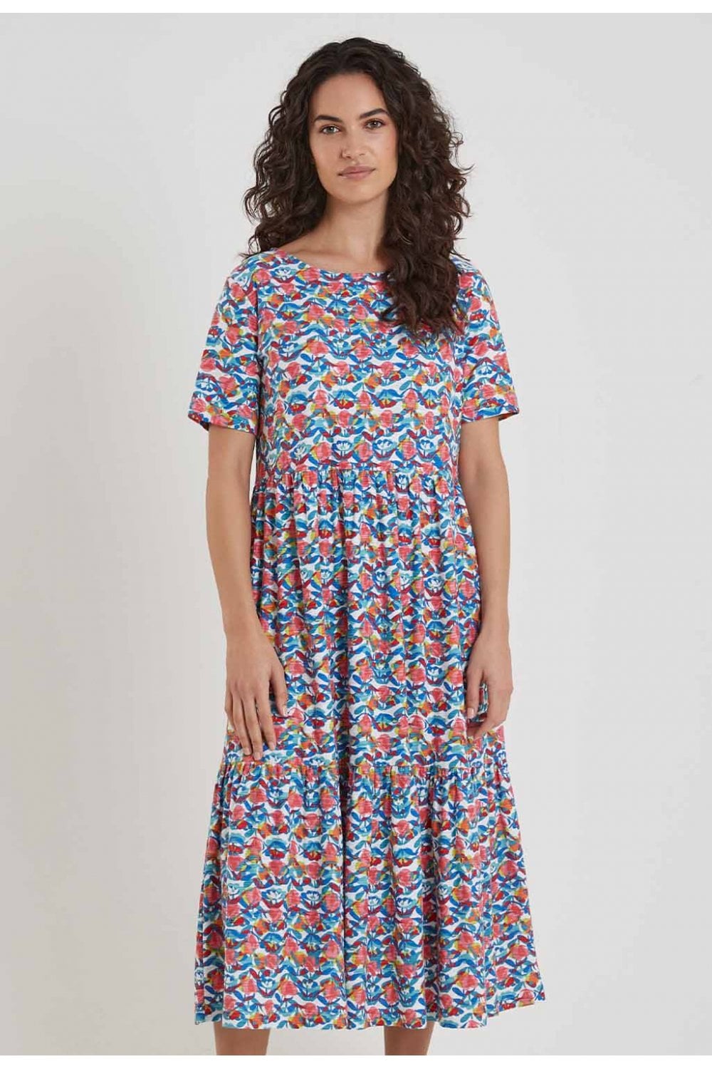 EMILY DRESS IRINA PRINT | COL=MULTI