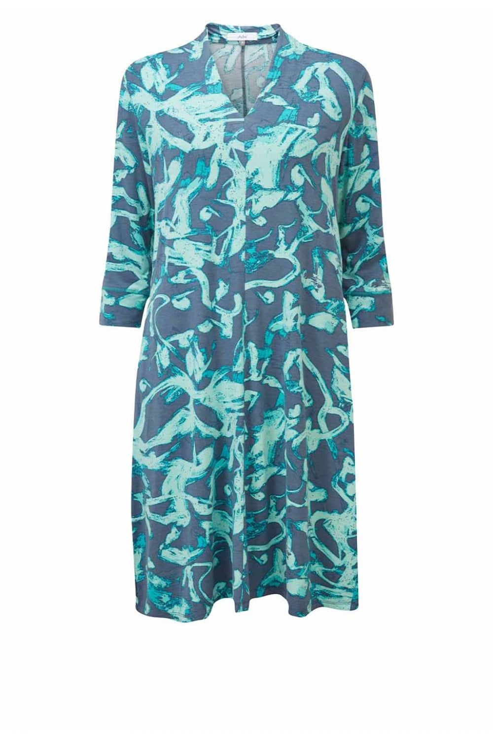 EVLYN DRESS | COL=BLUE MIX