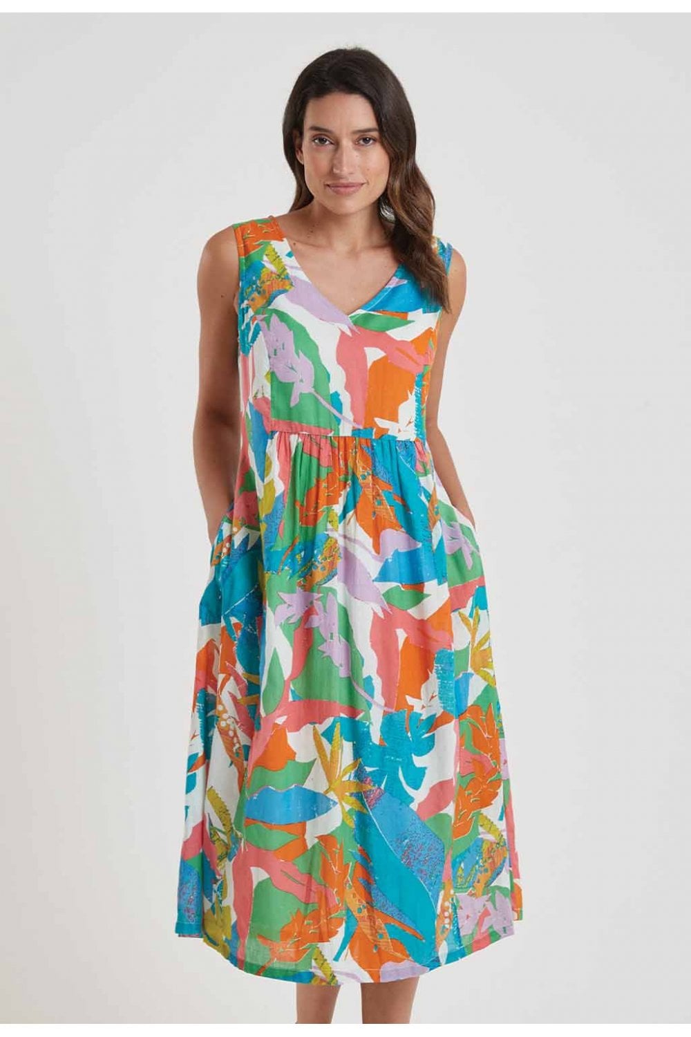 FARA DRESS | COL=MULTI