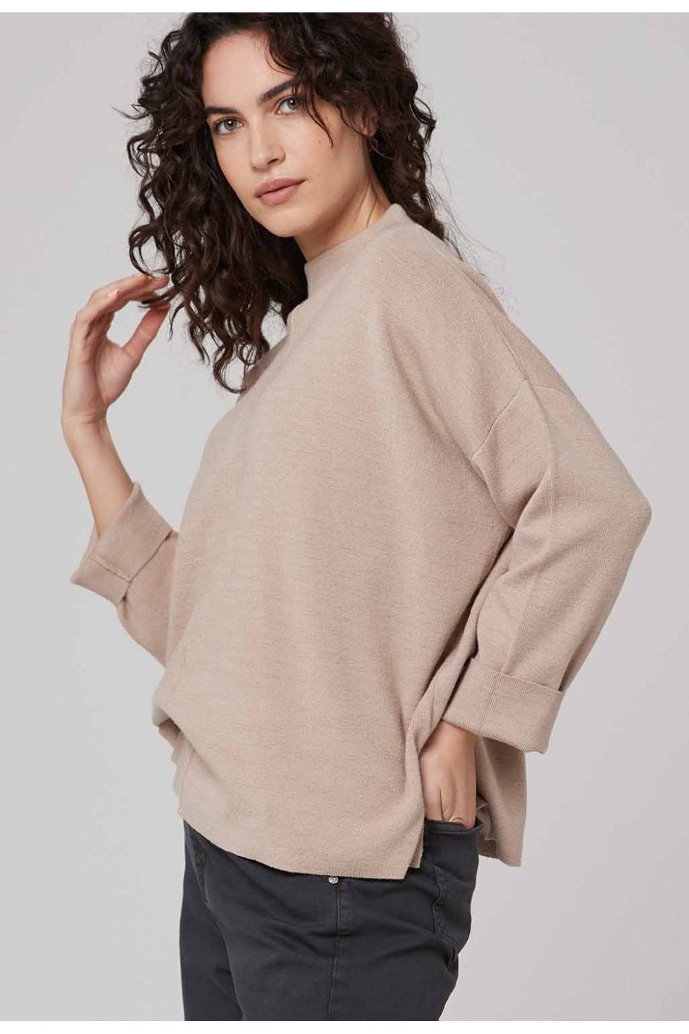 FARA JUMPER | COL=BUSCUIT