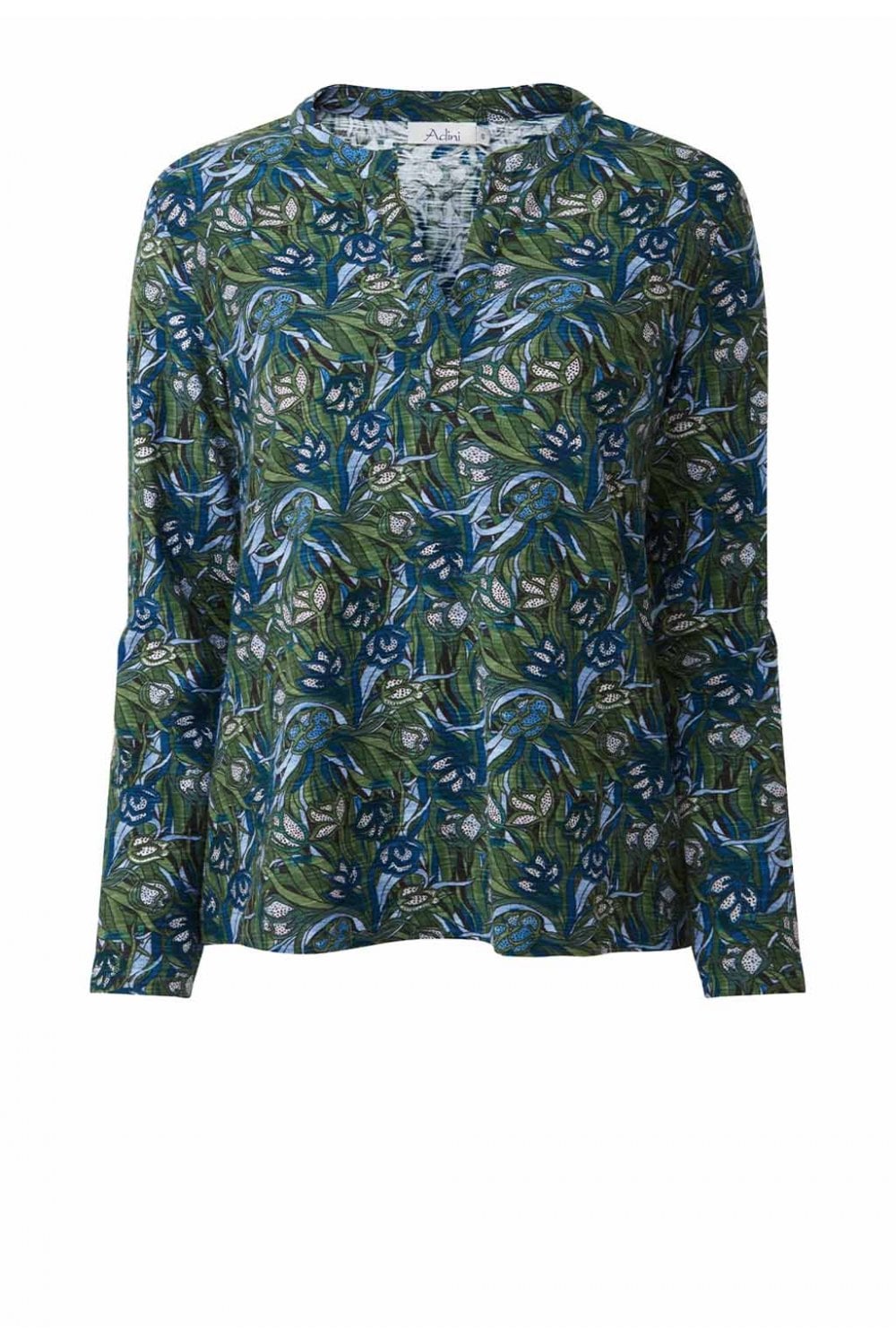 FREYA TOP CROCUS PRINT | COL=MULTI