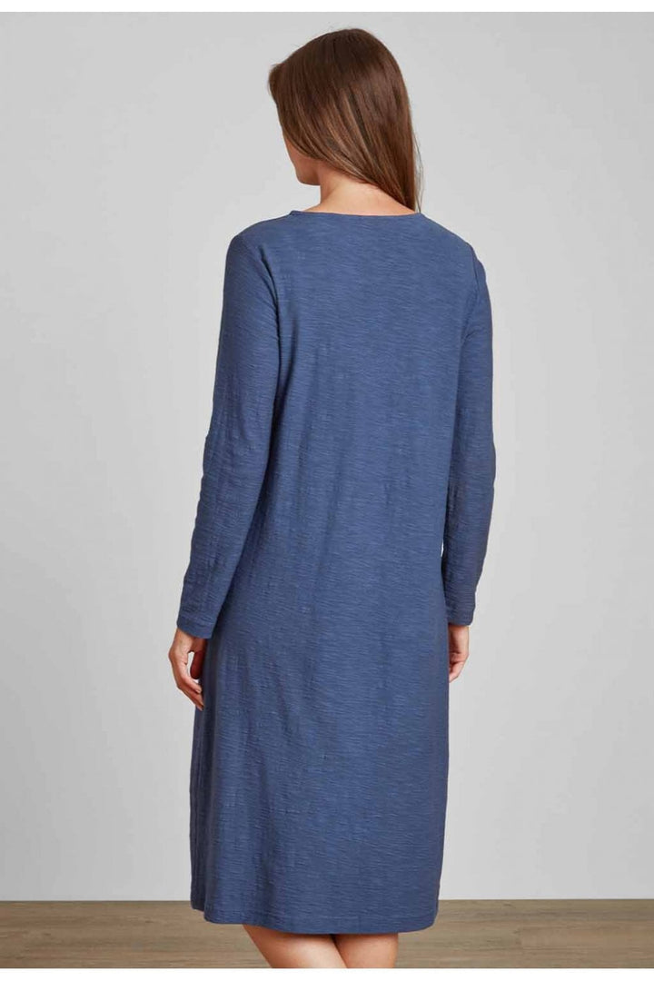 HAILEY DRESS | COL=SMOKY BLUE