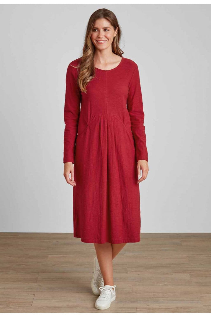 HAILEY DRESS | COL=CHILLI