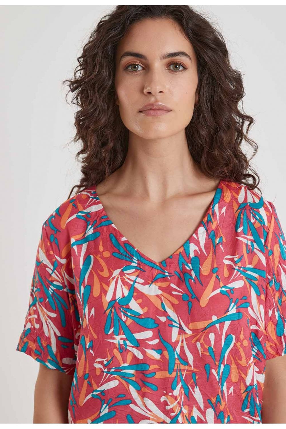 HANNAH TOP | COL=WATERMELON
