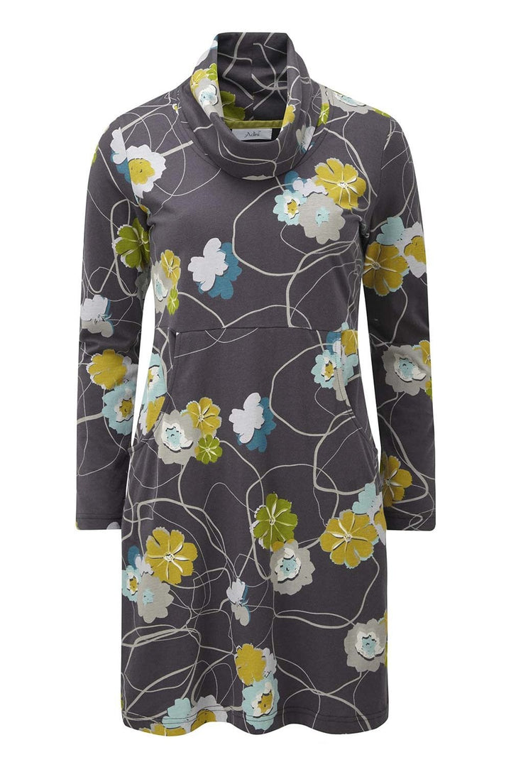 HEIDI TUNIC BELLEFLOWER PRINT | COL=SCANDI GREY