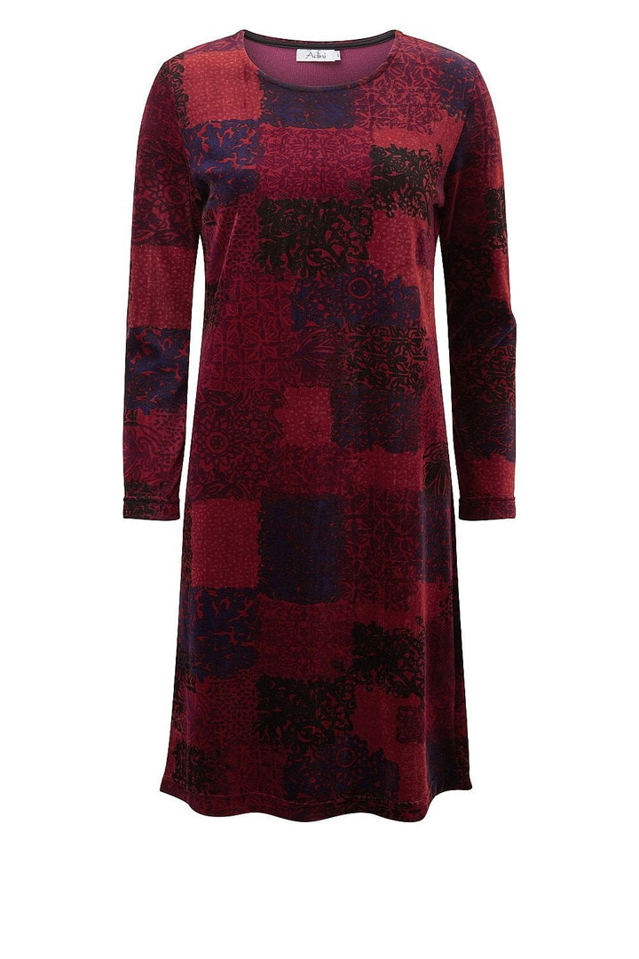 IMANI DRESS | COL=PLUM
