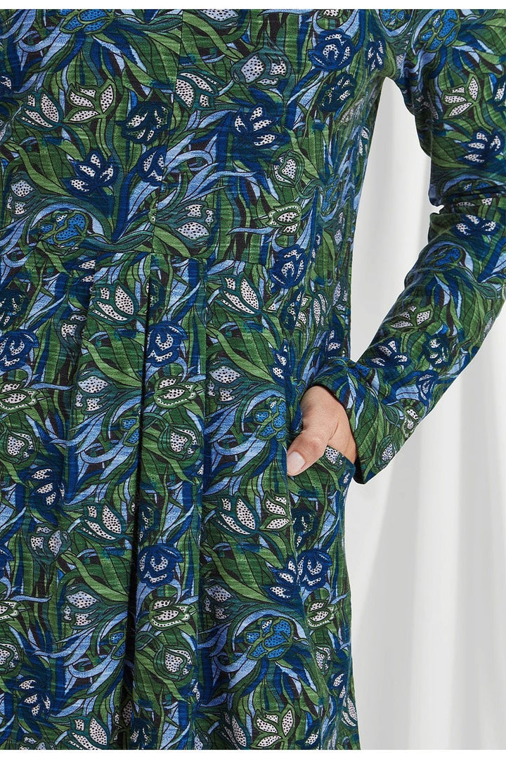 IMOGEN DRESS CROCUS PRINT | COL=MULTI