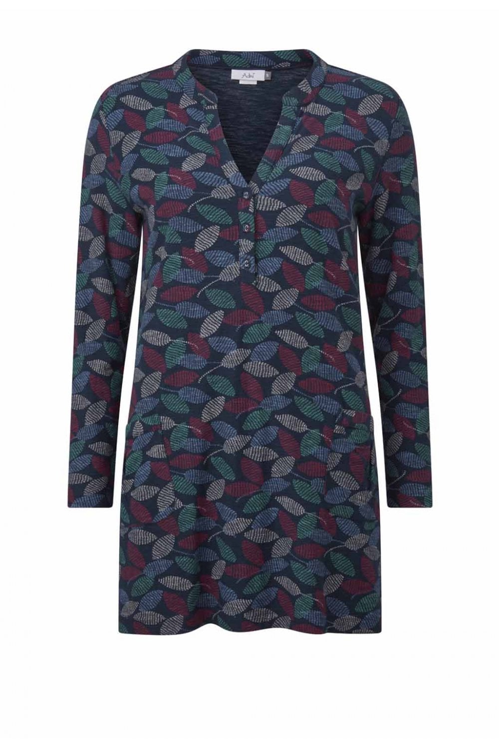 IRMA TUNIC | COL=NAVY