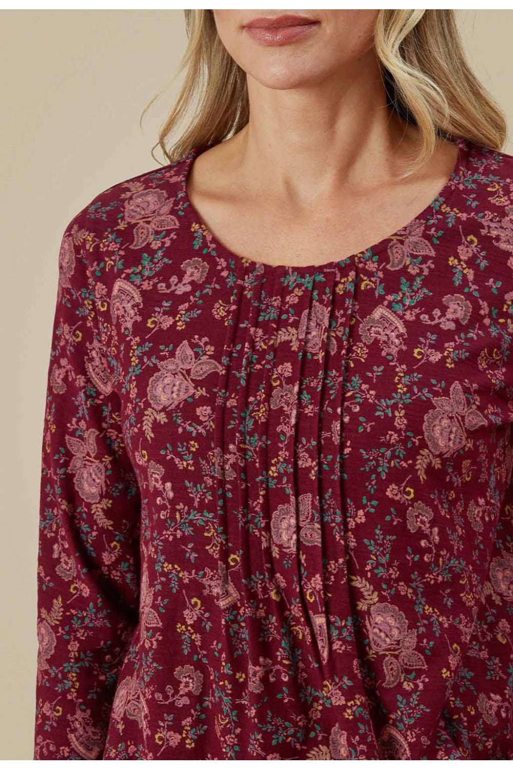 ISSY TOP | COL=WINDSOR WINE