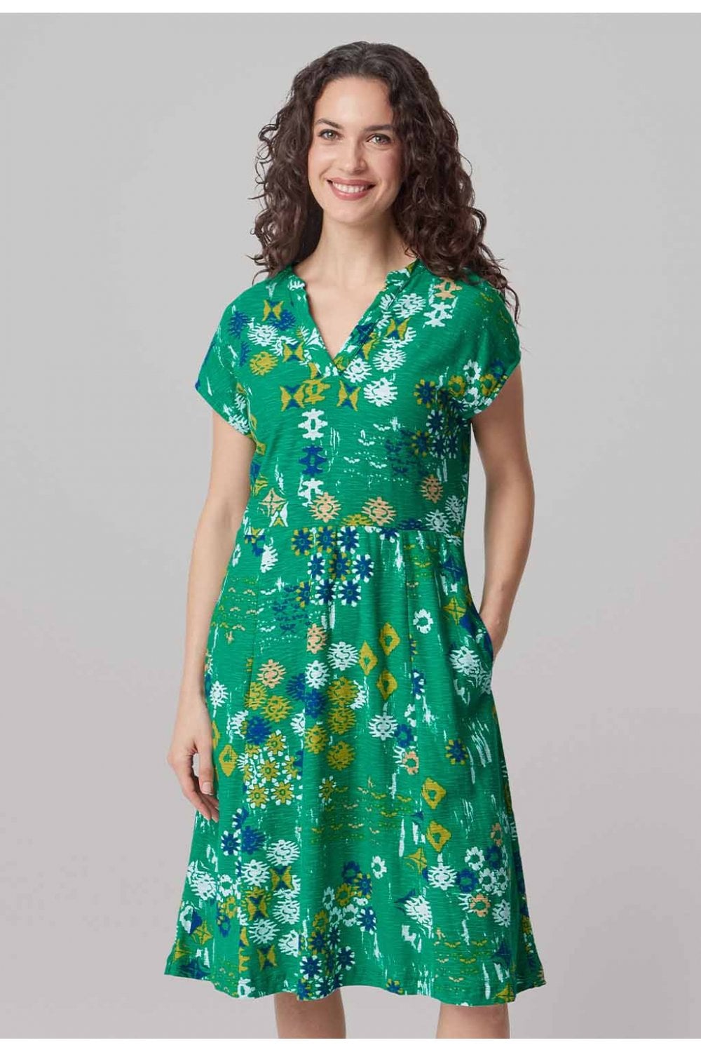 JADA SELENA DRESS | COL=GREEN