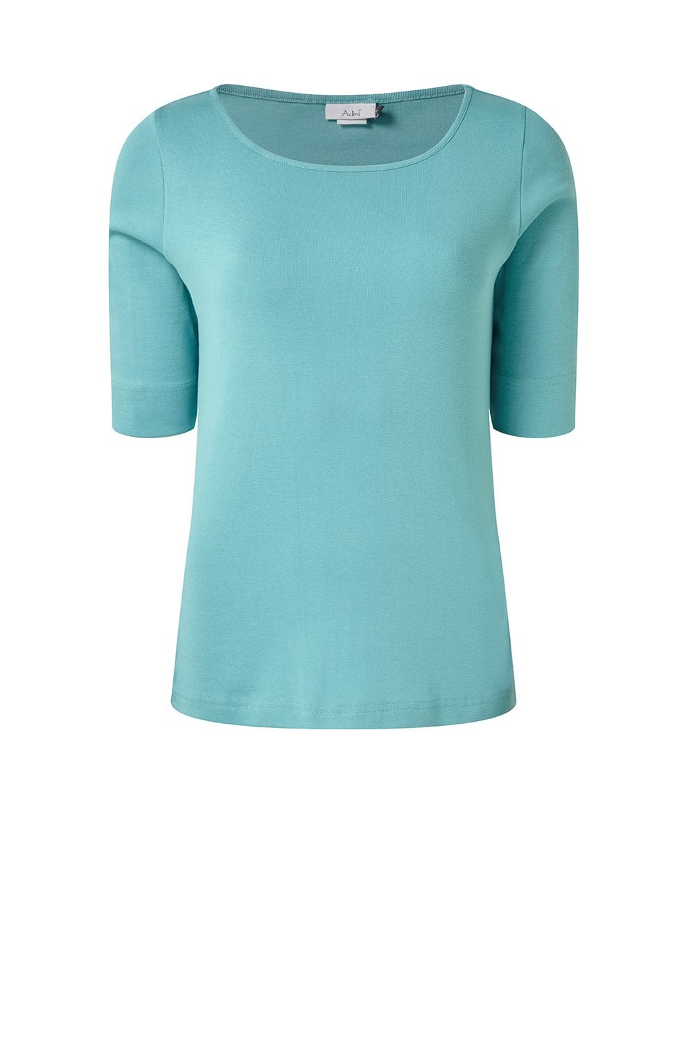JENNA TOP COTTON RIB | COL=NAVY,SEASPRAY,WHITE