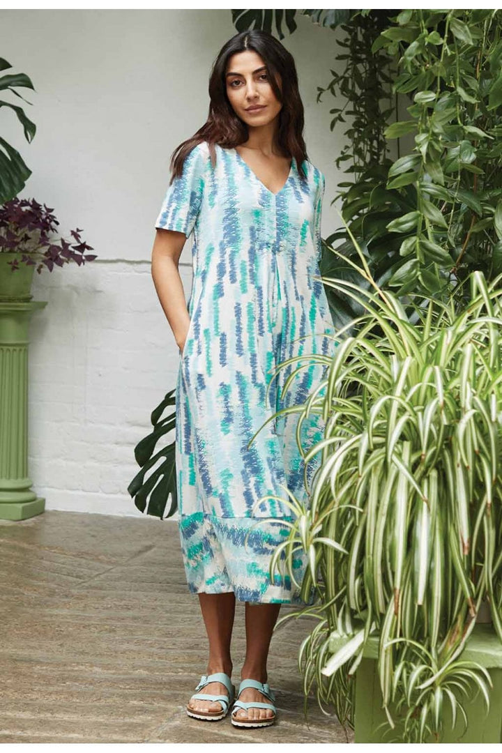 JENNA ZIG ZAG DRESS | COL=MULTI
