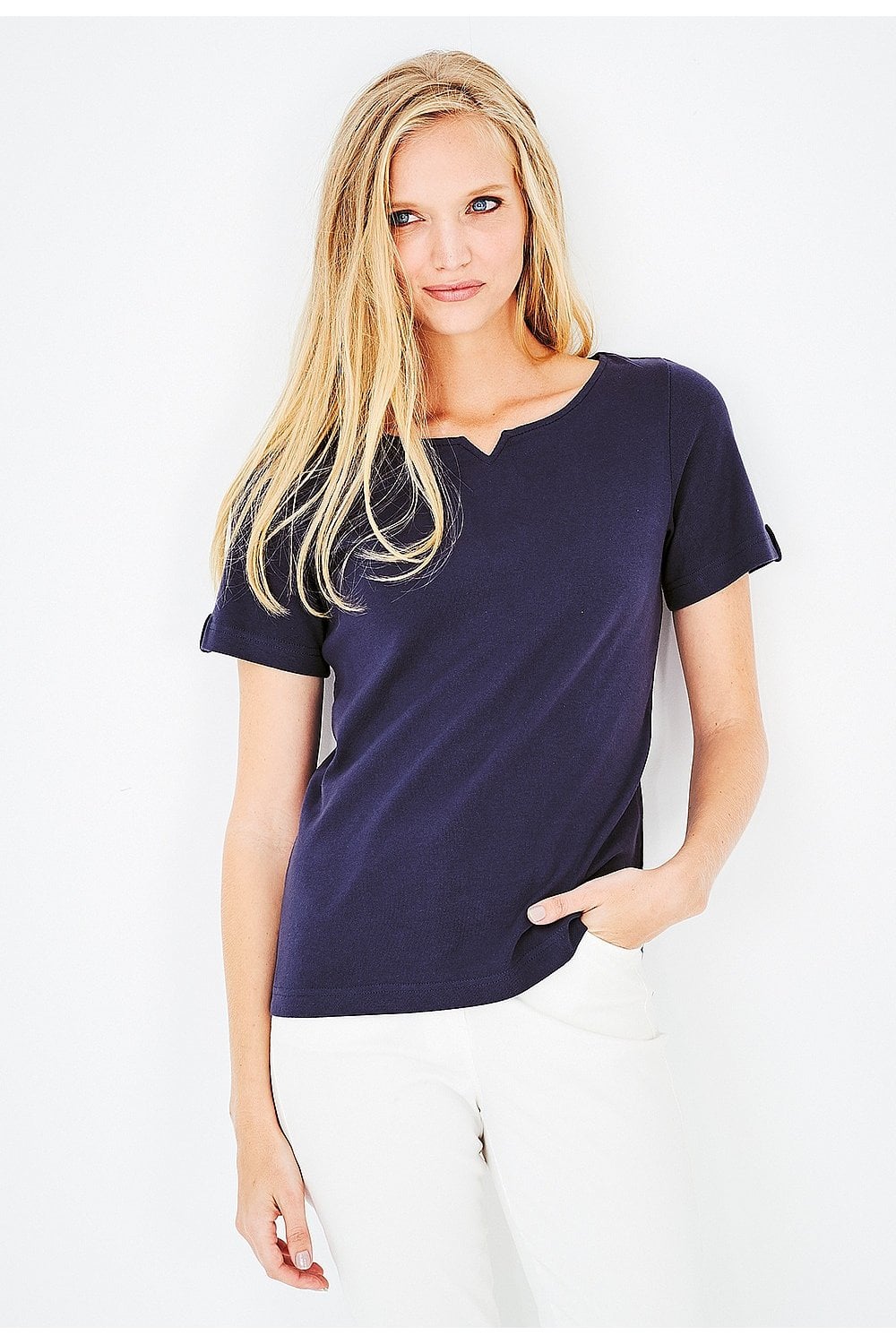 JULIA TOP | COL=NAVY