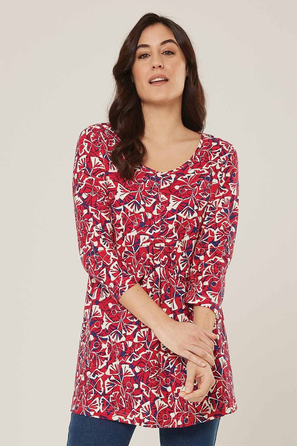 JULIA TOP | COL=RED