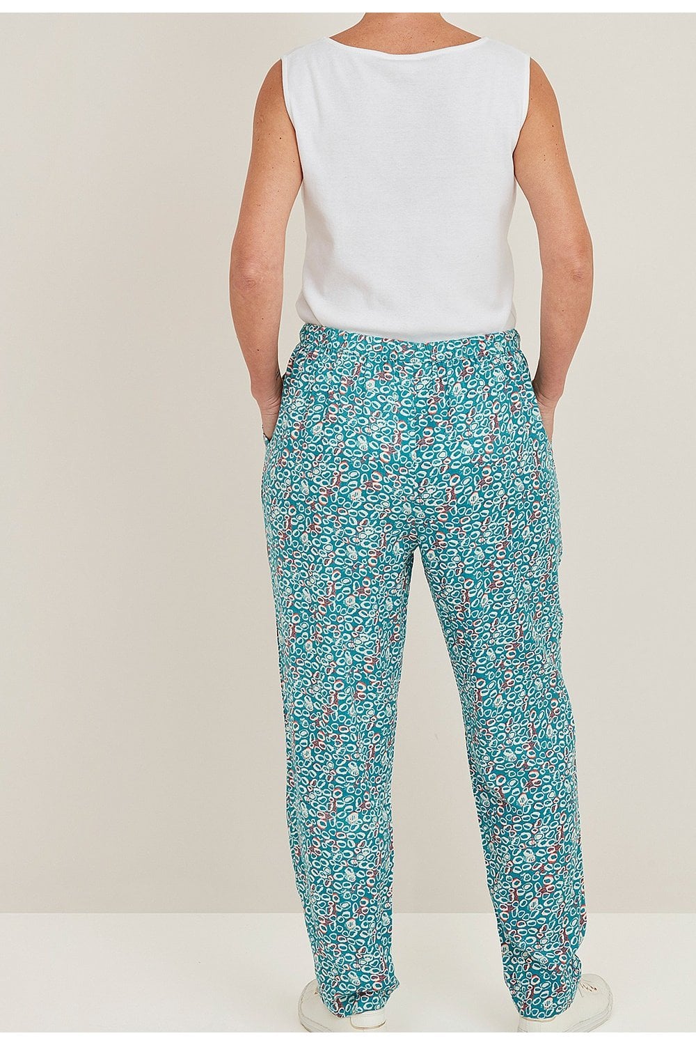 KADY TROUSER | COL=PEACOCK