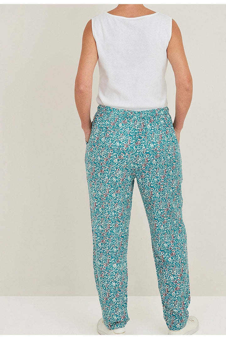 KADY TROUSER | COL=PEACOCK