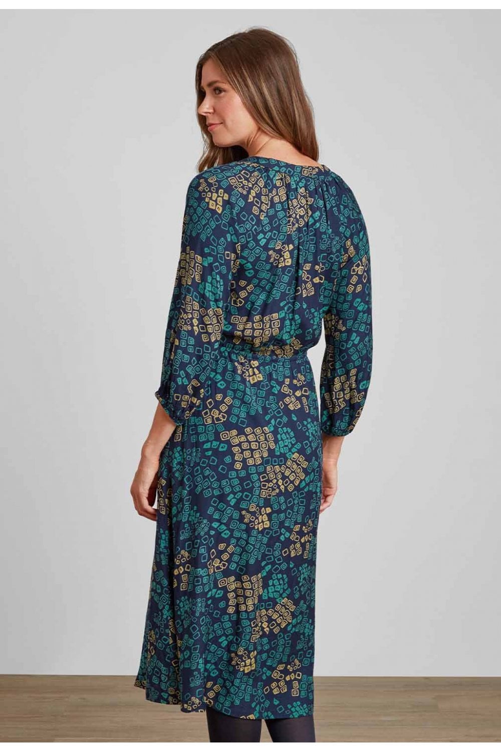KARIN DRESS | COL=NAVY