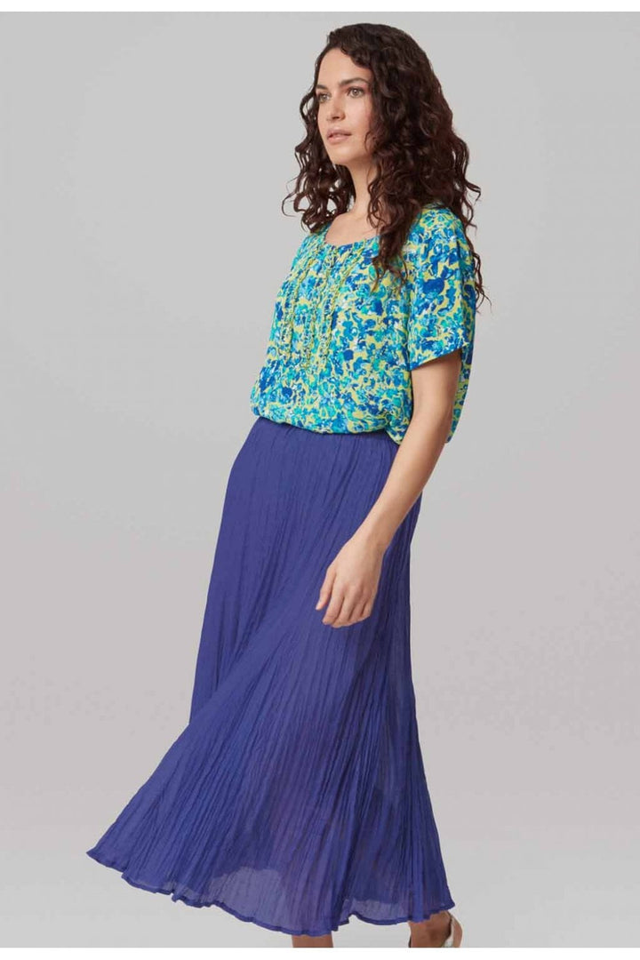 KAY SKIRT | COL=INDIGO
