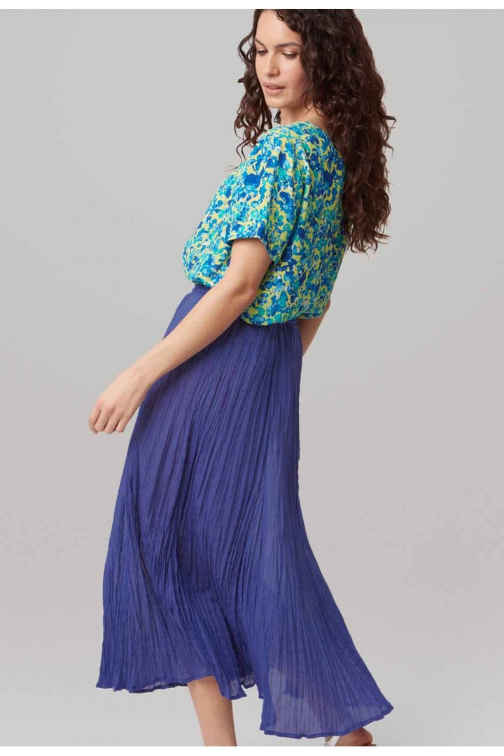 KAY SKIRT | COL=INDIGO