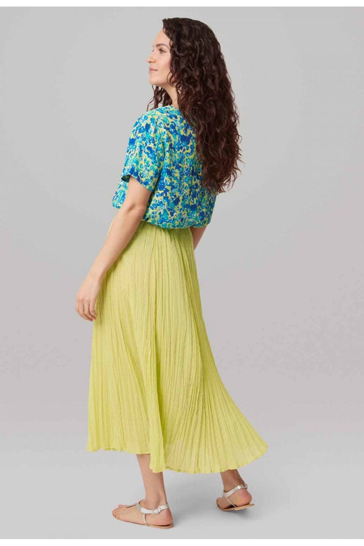 KAY SKIRT | COL=LIME