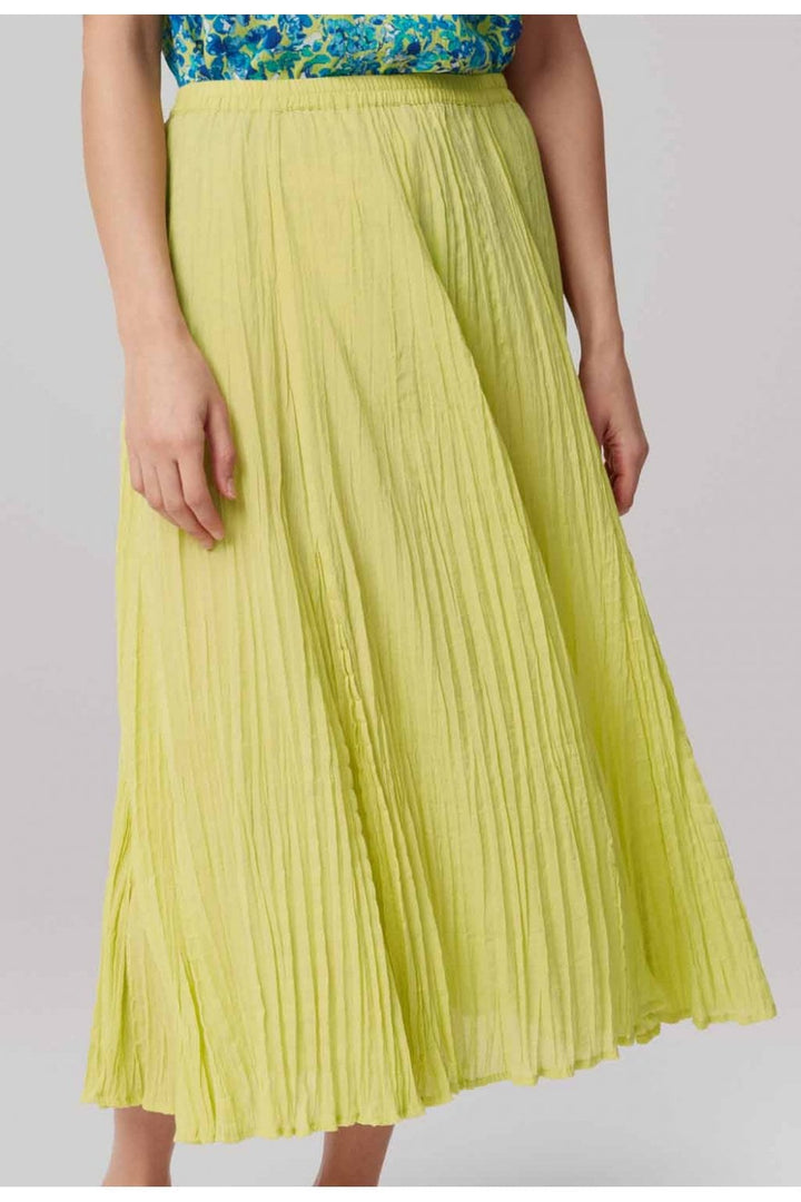 KAY SKIRT | COL=LIME