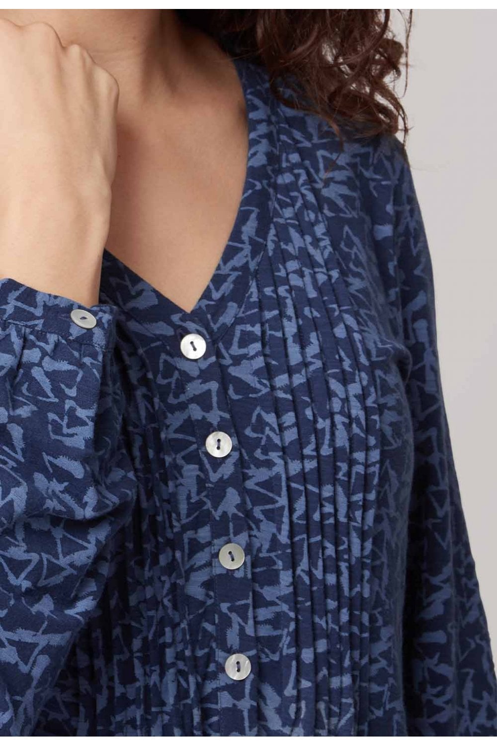 KAYE TUNIC | COL=BLUE