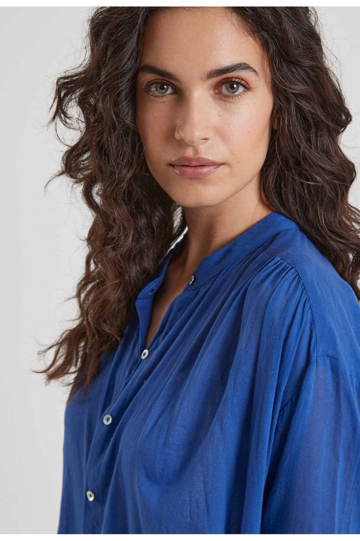LACY TUNIC | COL=COBALT