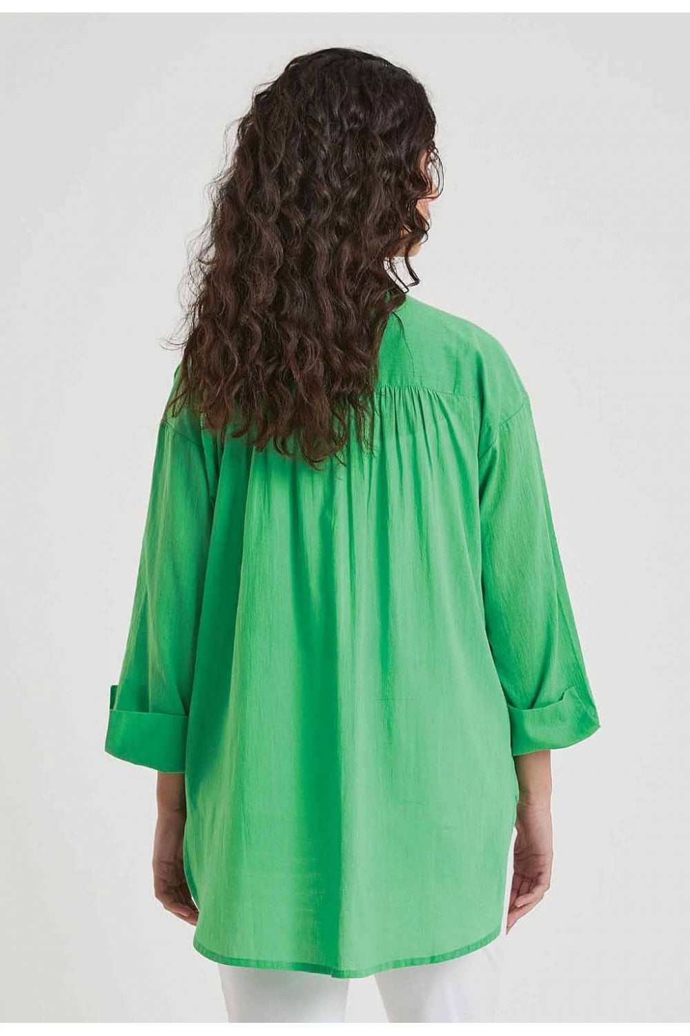 LACY TUNIC | COL=ISLAND GREEN