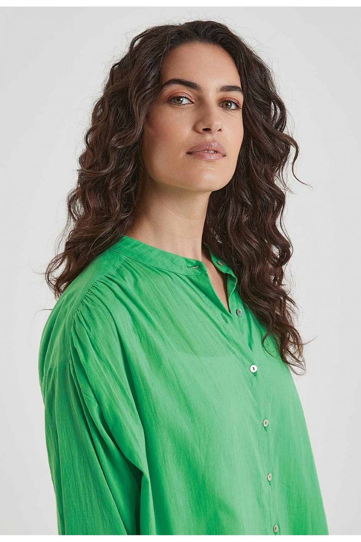 LACY TUNIC | COL=ISLAND GREEN