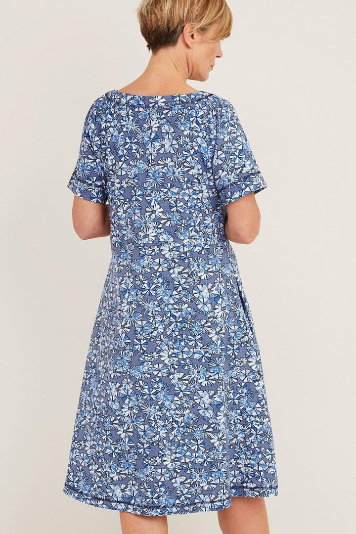 LILY DRESS | COL=INDIGO