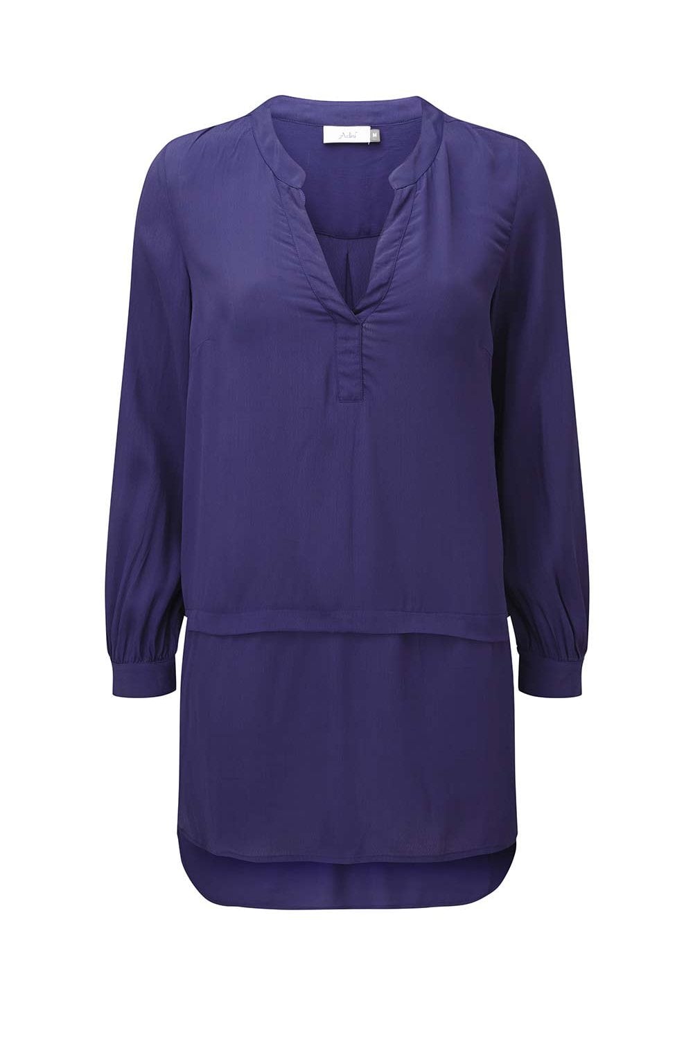 LOUISE TUNIC CARA CREAPE | COL=AMETHYST