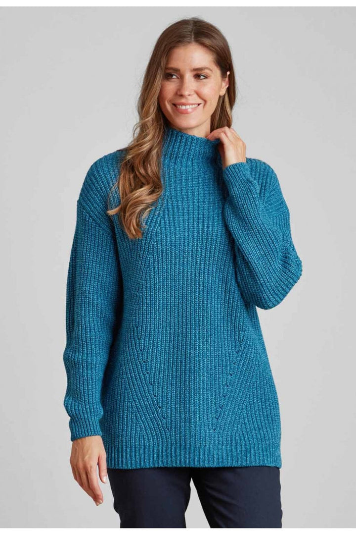 LUCCA JUMPER | COL=TURQ