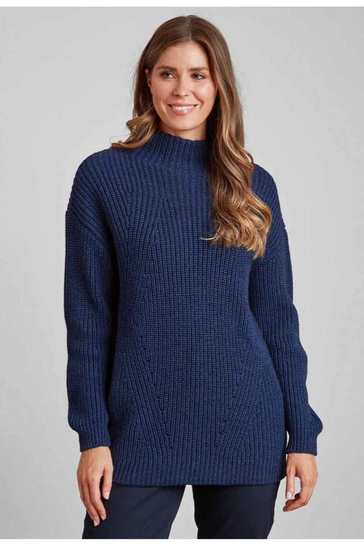 LUCCA JUMPER | COL=NAVY MELANGE