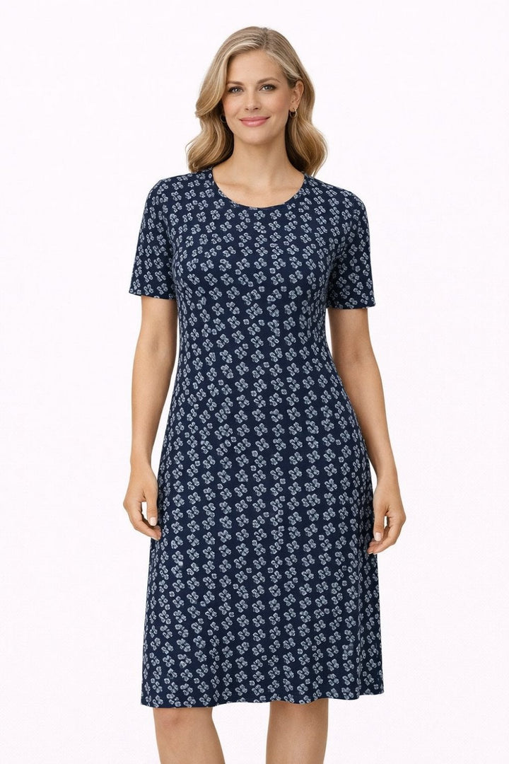 LUNA DRESS | COL=NAVY