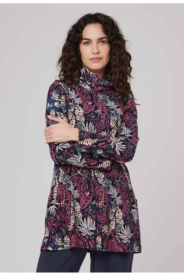 LUNA TUNIC FOREST PRINT | COL=MULTI