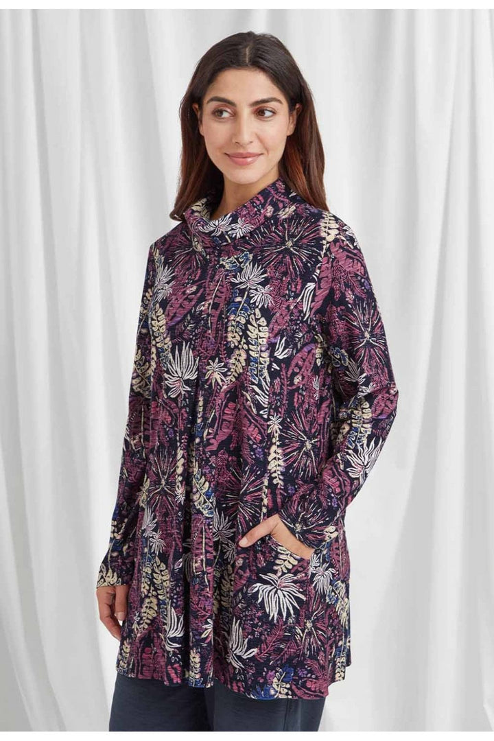 LUNA TUNIC FOREST PRINT | COL=MULTI