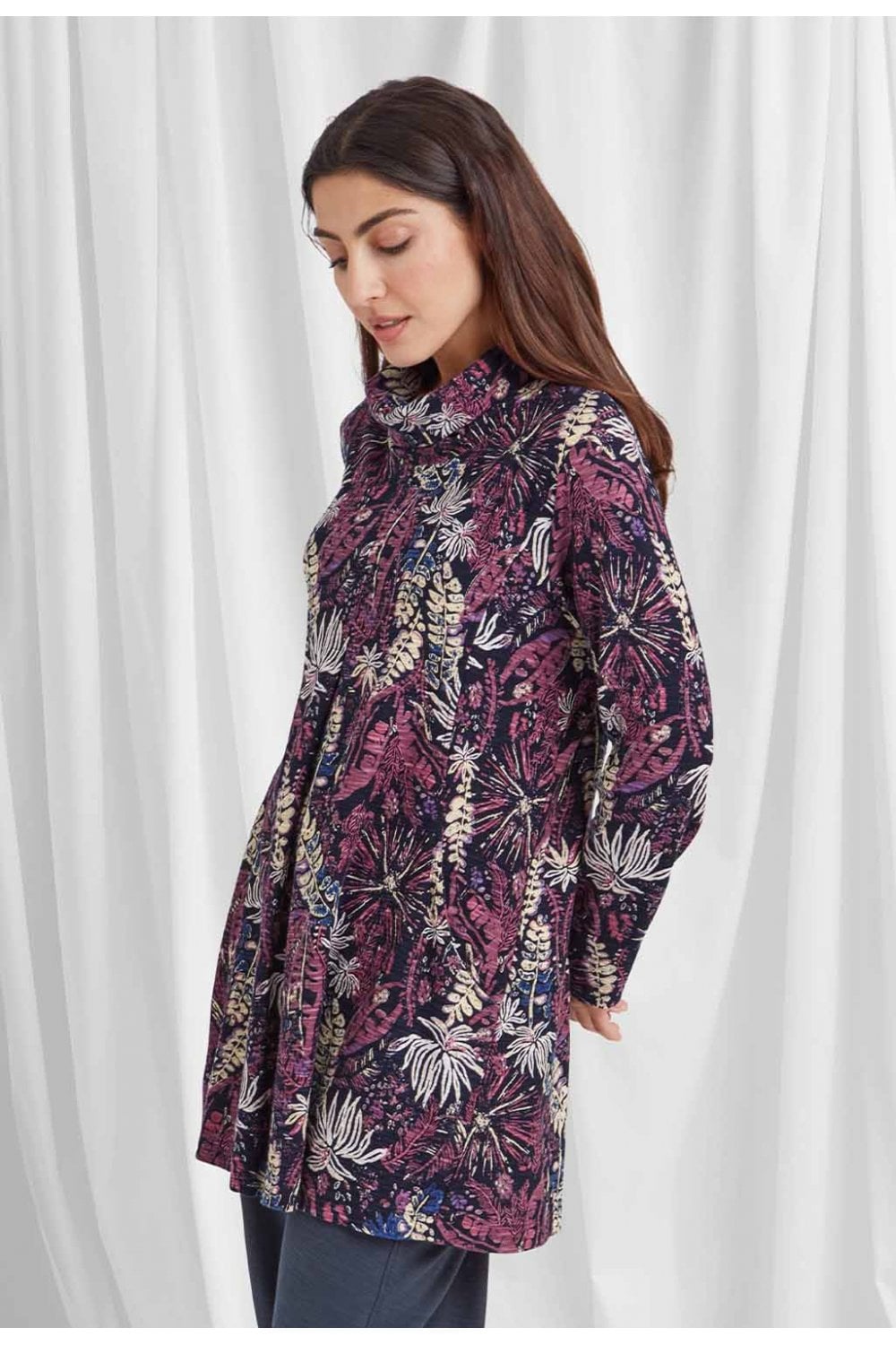 LUNA TUNIC FOREST PRINT | COL=MULTI