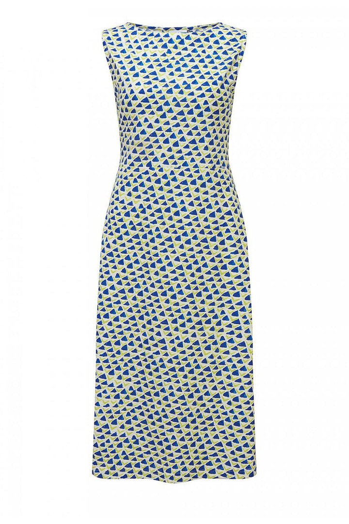 MAGGIE DRESS | COL=BLUE CITRUS