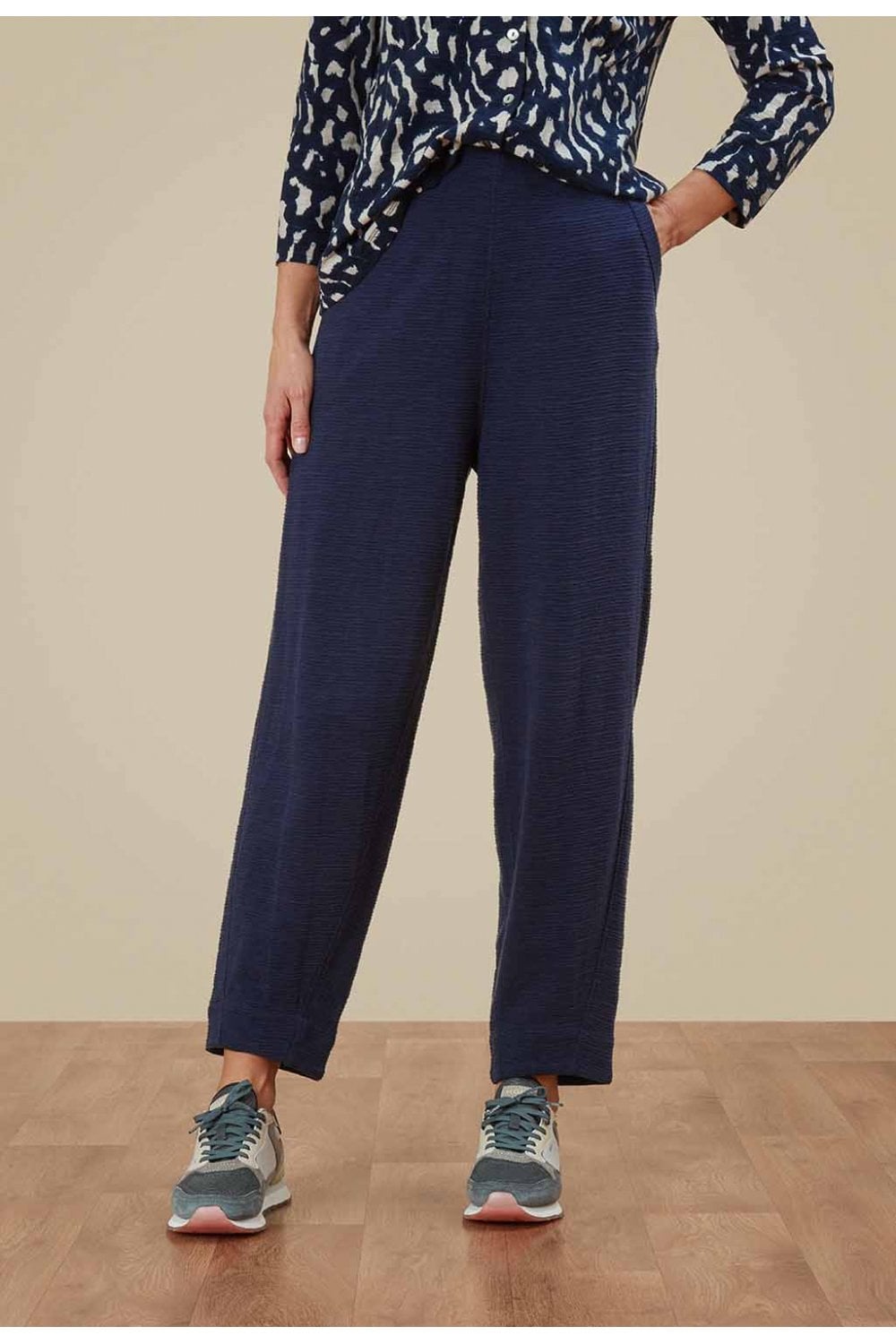 MILA TROUSER | COL=NAVY